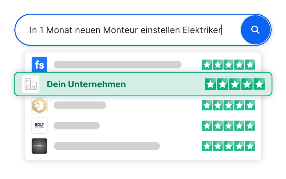 Intelligente Suche – Fallstudien passend gefunden werden