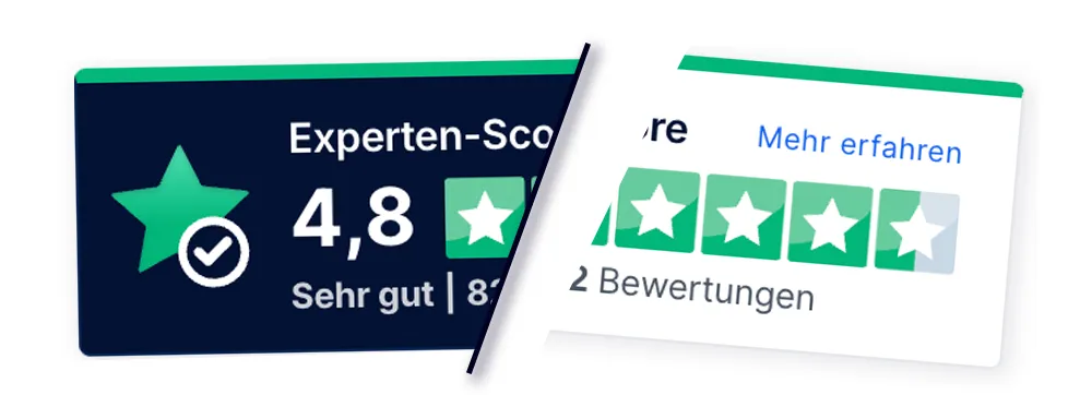 Sterne-Widget Design passend zur eigenen Website wählen
