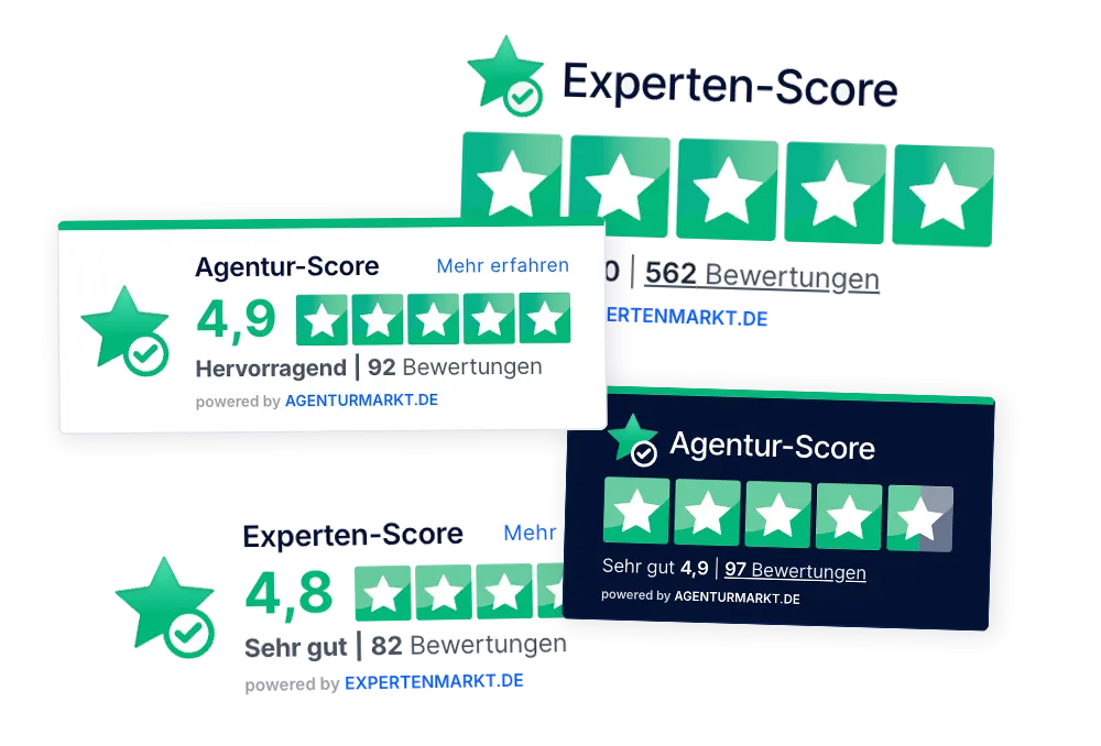 Sterne-Bewertungen direkt auf der eigenen Website anzeigen